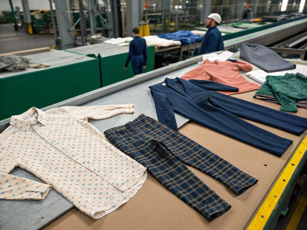blended fabric garments