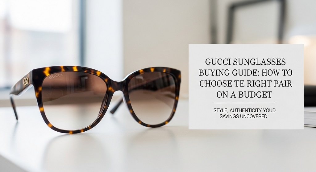Gucci Sunglasses Buying Guide: How to Choose the Right Pair on a Budget
