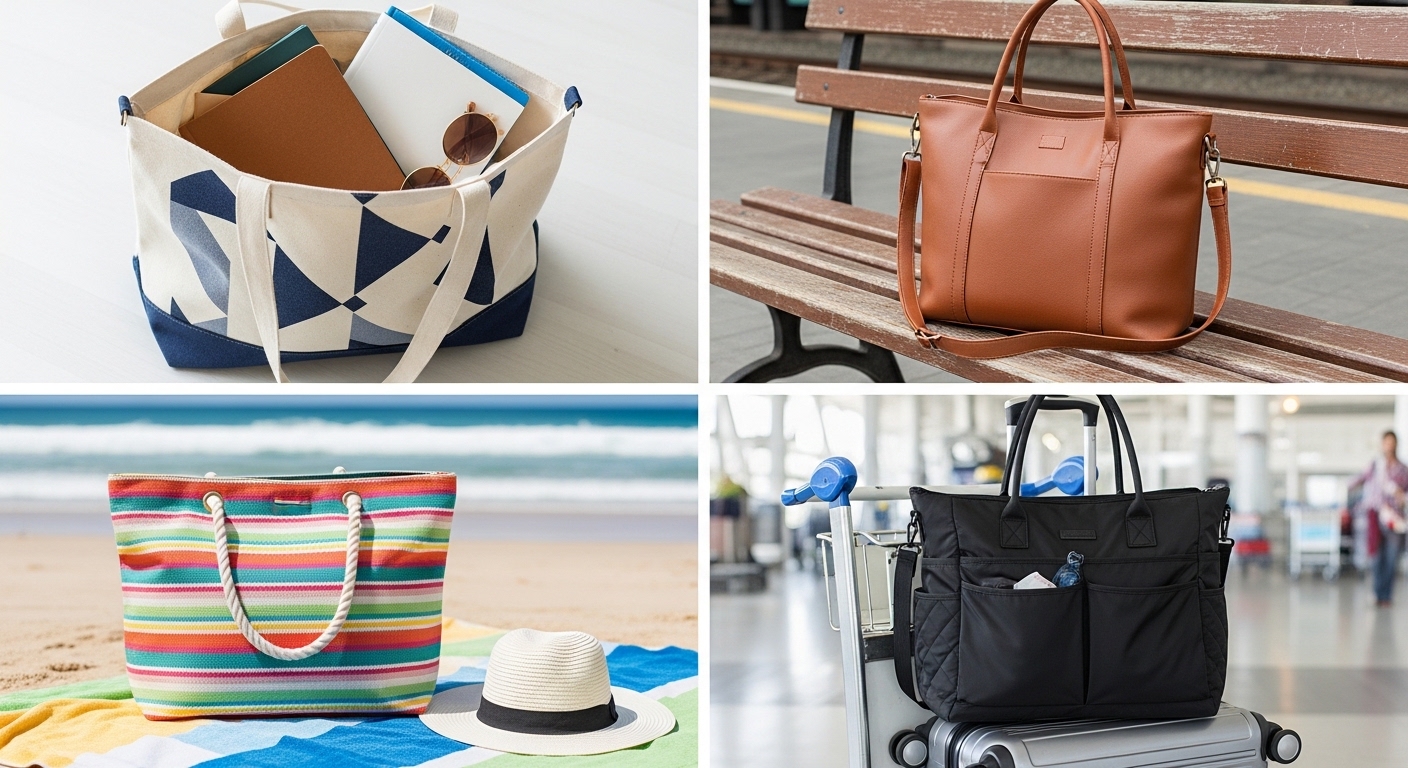 How can you identify quality in affordable travel tote bags for women