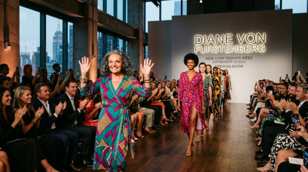 Diane von Furstenberg opening show New York Fashion Week September 10 2026